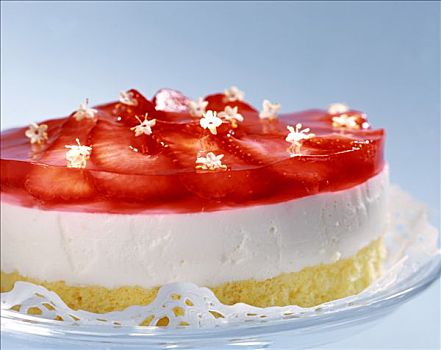 糕饼,草莓