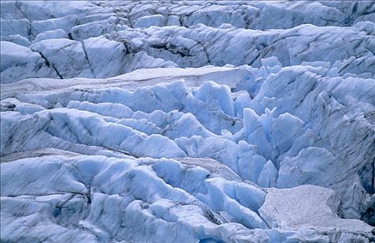 冰河,冰川冰,斯特达尔布林冰川,挪威,斯堪的纳维亚,欧洲