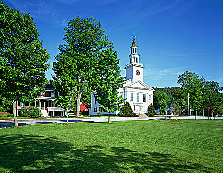 教堂,新英格兰,美国