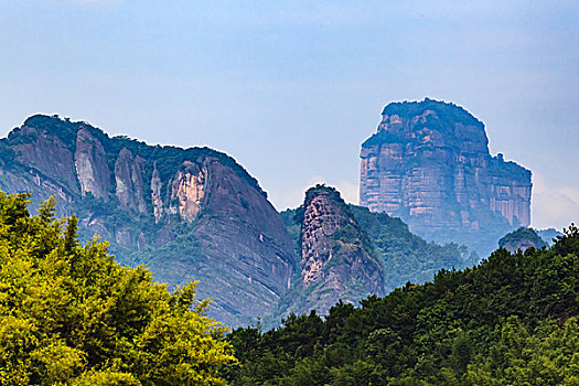 韶关丹霞山茶壶峰