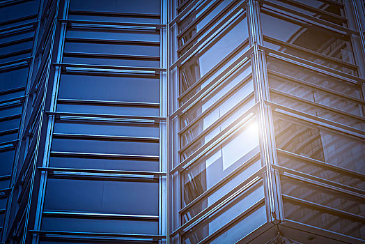 现代建筑玻璃