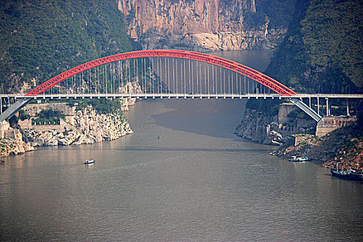 重庆巫山大宁河小三峡峡口