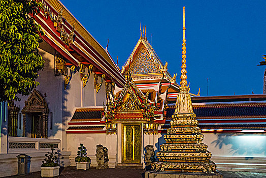 寺院,曼谷,泰国
