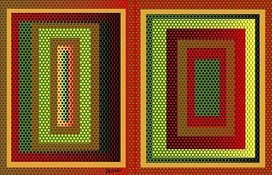 彩色,视野,2008年,电脑制图