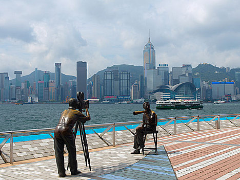 中国香港维多利亚港·星光大道