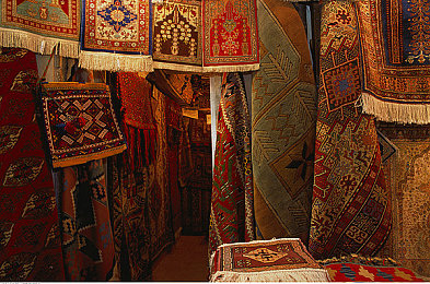 织地毯图片