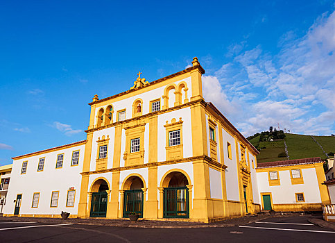 寺院,博物馆,岛屿,亚速尔群岛,葡萄牙,欧洲