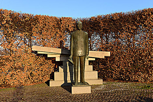 丹麦人物雕像