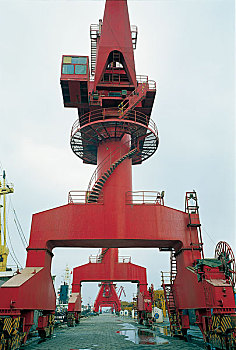 广西防城港市深水港口吊塔