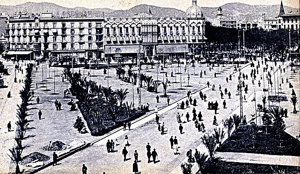 风景,加泰罗尼亚,巴塞罗那,背影,今日,酒店,19世纪
