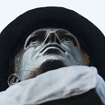 军人,雕塑,皇后区,广场,爱德华王子岛,加拿大