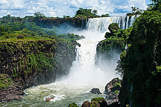 瀑布,世界遗产,伊瓜苏,阿根廷