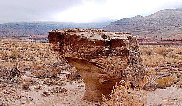 美国,科罗拉多,峡谷,岩石构造