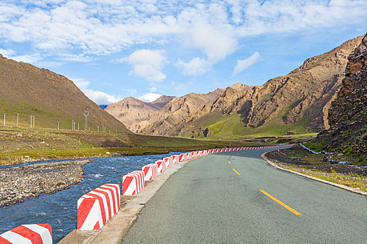 西藏美景与公路