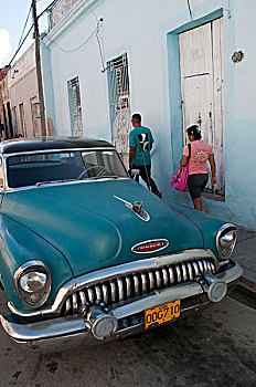 经典,美洲,50年代,汽车,奥尔金省,古巴