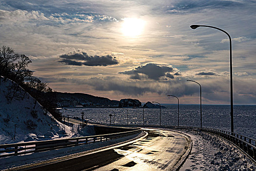 风景,北海道,日本