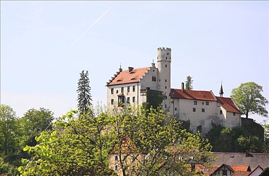 城堡,地区,上弗兰科尼亚,巴伐利亚,德国,欧洲