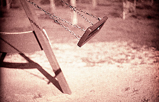 图像,晃动,悬吊,链子,动感,树,背景,布宜诺斯艾利斯,阿根廷,秋天,2001年