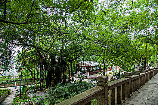 福州市乌山历史风貌区园林