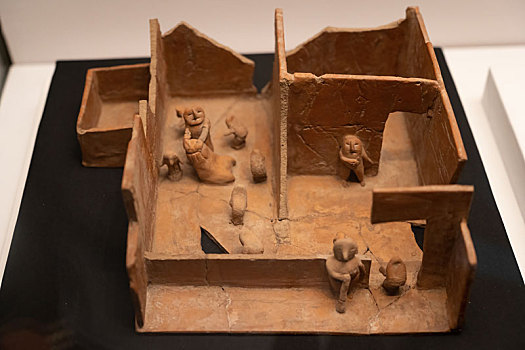 秘鲁安东尼尼教育博物馆纳斯卡文化早期陶制建筑模型