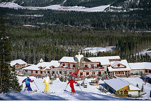 滑雪,卡纳纳斯基斯县,艾伯塔省,加拿大