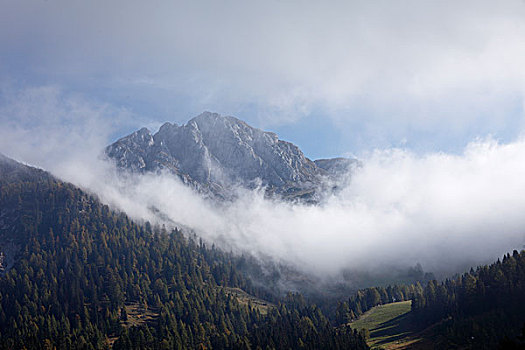 山,阿尔卑斯山,卡林西亚,奥地利,欧洲