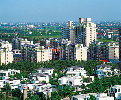 上海金山现代居住区