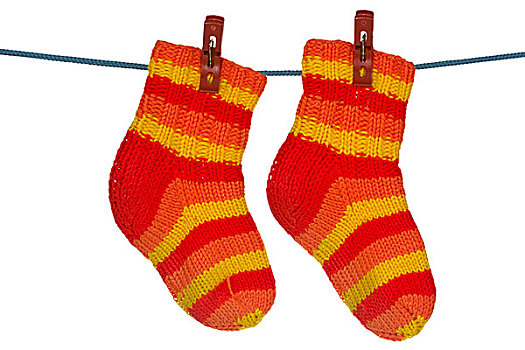 编织,袜子,绳索
