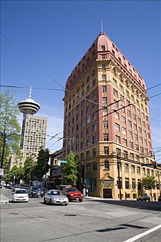建筑,盖斯镇,温哥华,不列颠哥伦比亚省,加拿大
