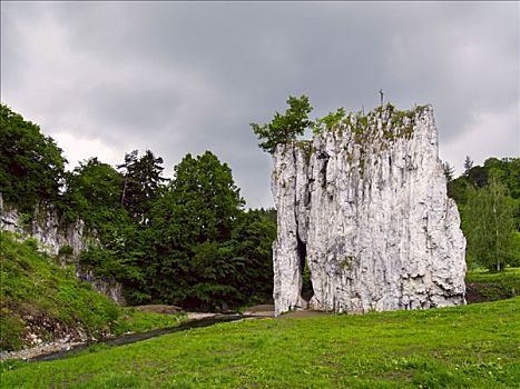 石头,防护,风景,区域,南方,摩拉维亚,捷克共和国,欧洲