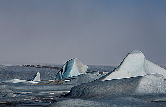 冰河,泻湖,冰岛