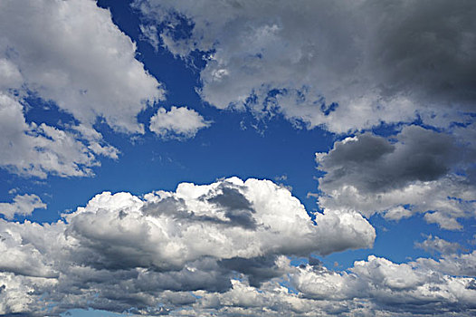 雨,云,蓝色,天空,上弗兰科尼亚,巴伐利亚,德国,欧洲