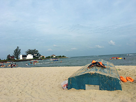 马来西亚波德申的度假海滩