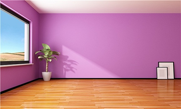 空,紫色,室内