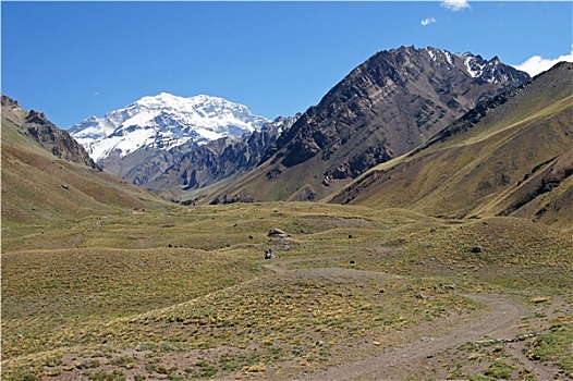 阿空加瓜山,阿根廷