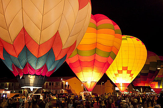 热气球,节日,亚利桑那,美国