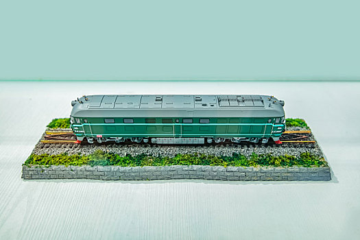 中国初期火车头模型