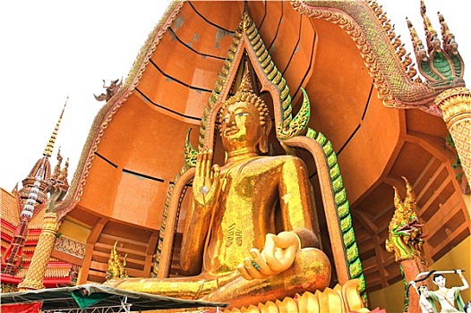 大佛,雕塑,寺院,庙宇,北碧府,省,泰国