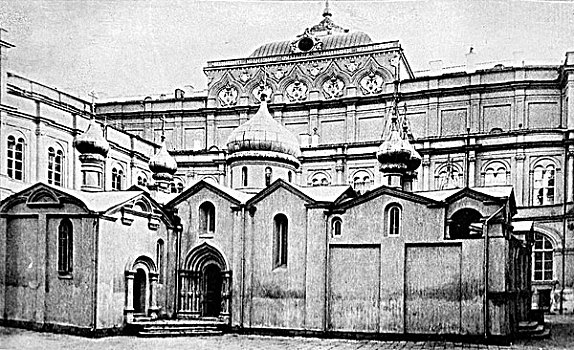 救世主教堂,木,克里姆林宫,莫斯科,俄罗斯