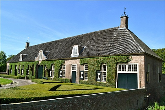 房子,城堡,荷兰