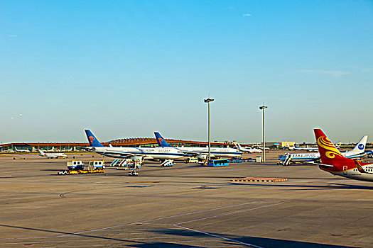 北京首都机场t3停机坪