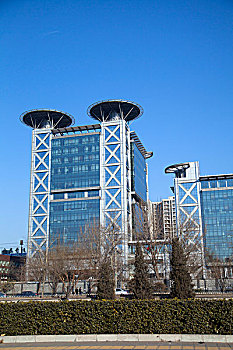 北京二环的现代建筑