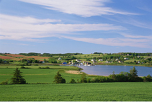 法国河,皇后县,加拿大