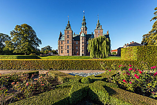 城堡,投币孔,哥本哈根,区域,丹麦,欧洲