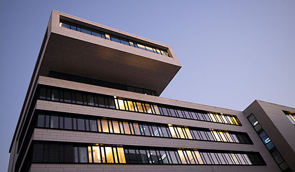 抽象,建筑,现代办公室,汉堡市,德国