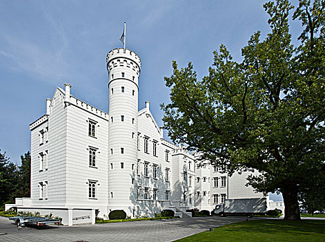 城堡,海利根达姆,梅克伦堡前波莫瑞州,德国,欧洲