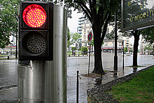 人行道红绿灯图片