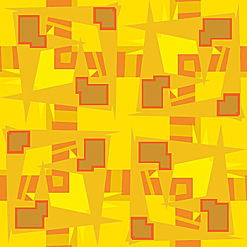 抽象,黄色,长方形,形状