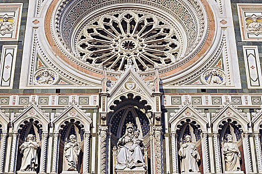 特写,佛罗伦萨大教堂,佛罗伦萨,意大利