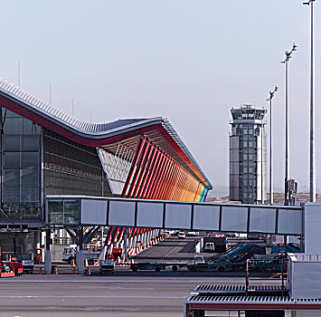 新,航站楼,巴拉哈斯机场,机场,马德里